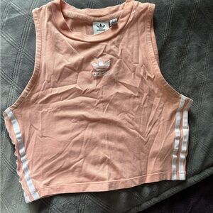 Adidas Coral crop top